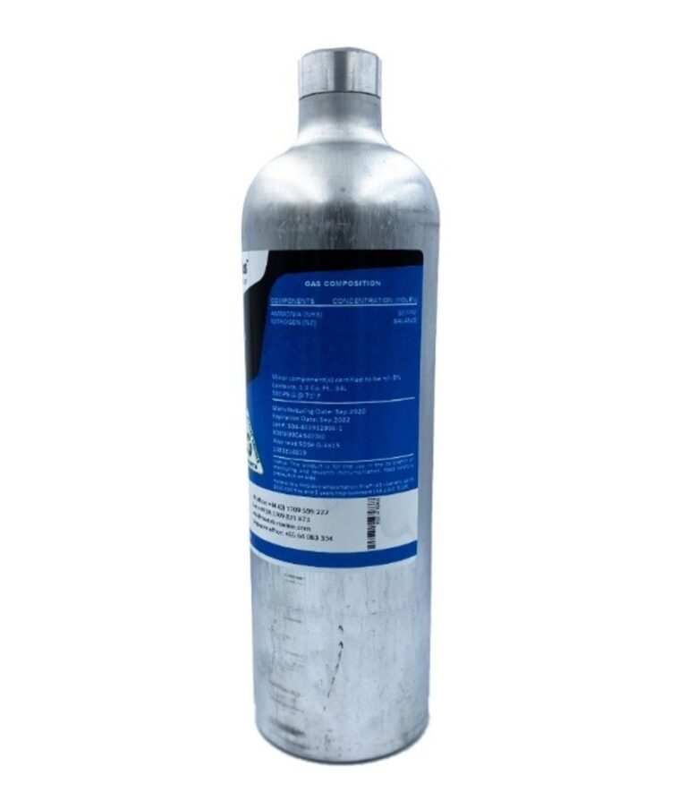 Calibration Gas50PPM Ammonia, Balance Nitrogen (34L) East Wind