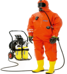 East Wind Safety - Draeger WorkMaster industry gas tight suit in UAE, Dubai and Abu Dhabi